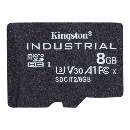 Kingston Industrial microSDHC 8GB 100MB/s - High-Speed, Durable Storage Solution for Reliable Performance